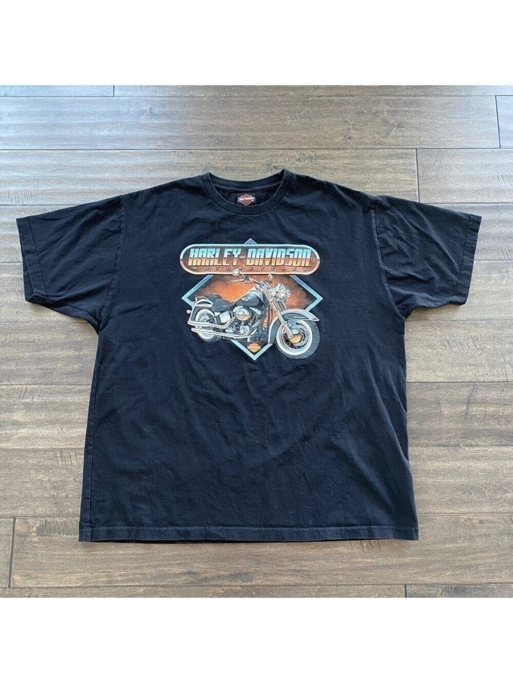 Harley Davidson Motorcycles T-Shirt Mens XXL Made in USA Appleton Clarksville TN